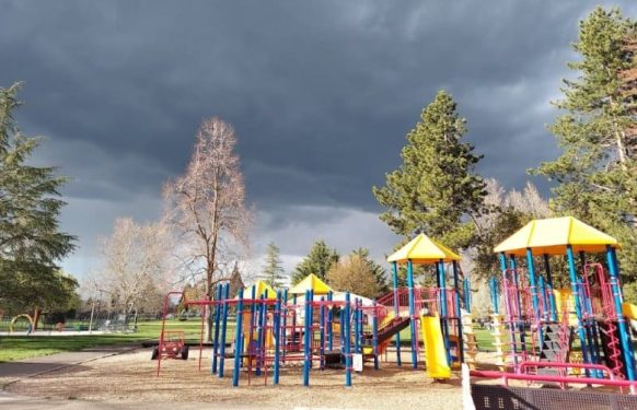 A peaceful playground after cleaning shows how Butler Sewer & Drain brings safety and comfort by fixing drain problems.